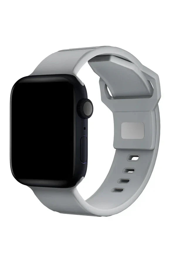 Apple Watch Silicone Band Miami Light Gray